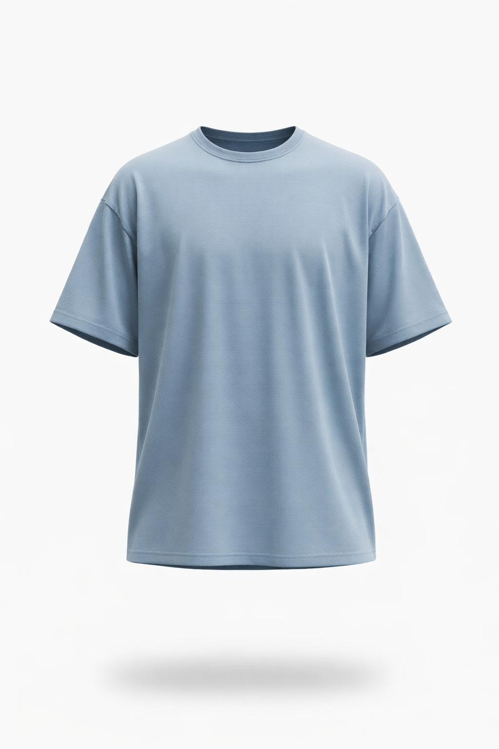 Snubby Oversized Tee - Cotton Lycra | Relaxed Stretch Fit