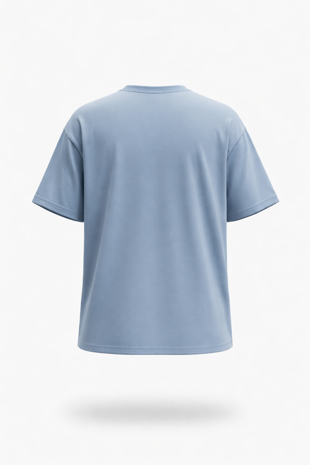 Snubby Oversized Tee - Cotton Lycra | Relaxed Stretch Fit