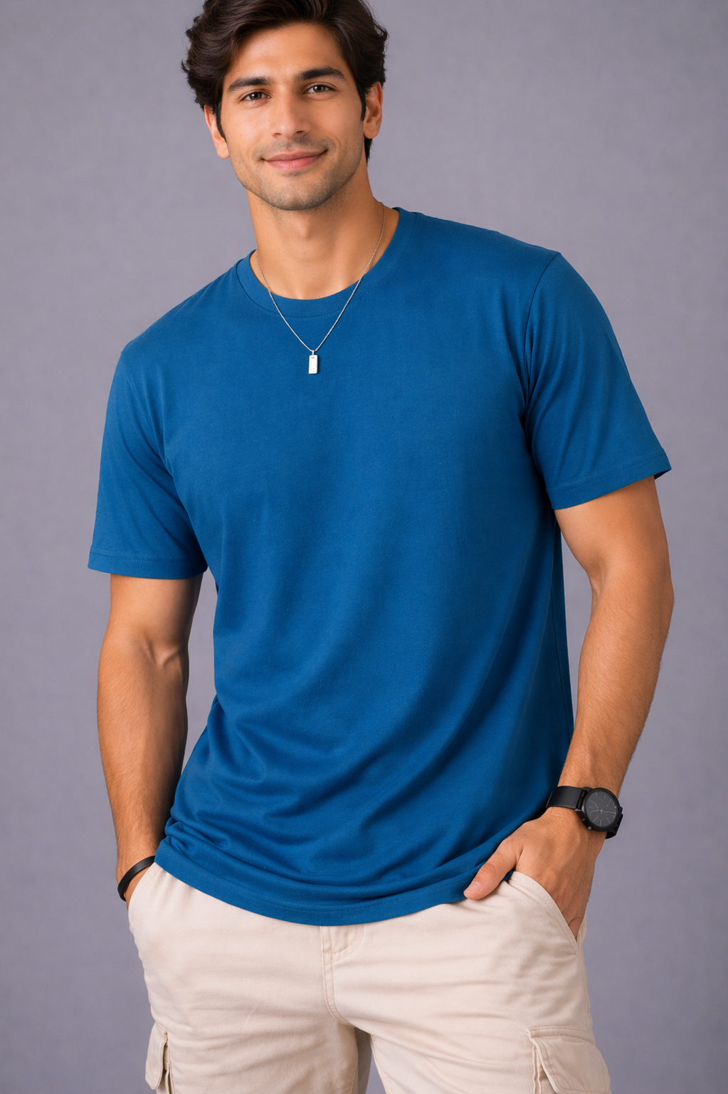 Snubby Core Tee - 100% Cotton | Soft & Breathable