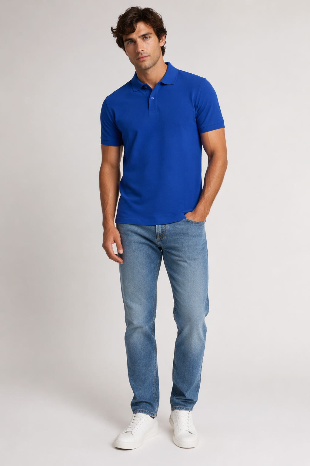 Signature Polo – Premium Cotton Blend | Smart Fit Comfort