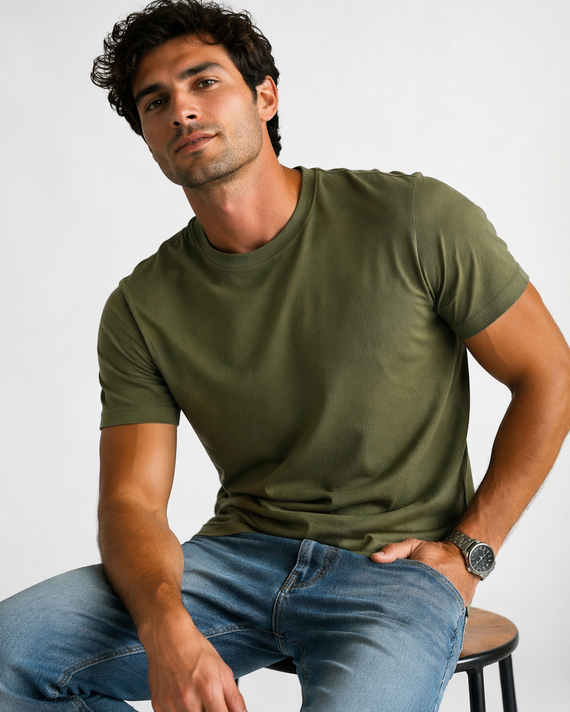 Snubby Core Tee - 100% Cotton | Soft & Breathable