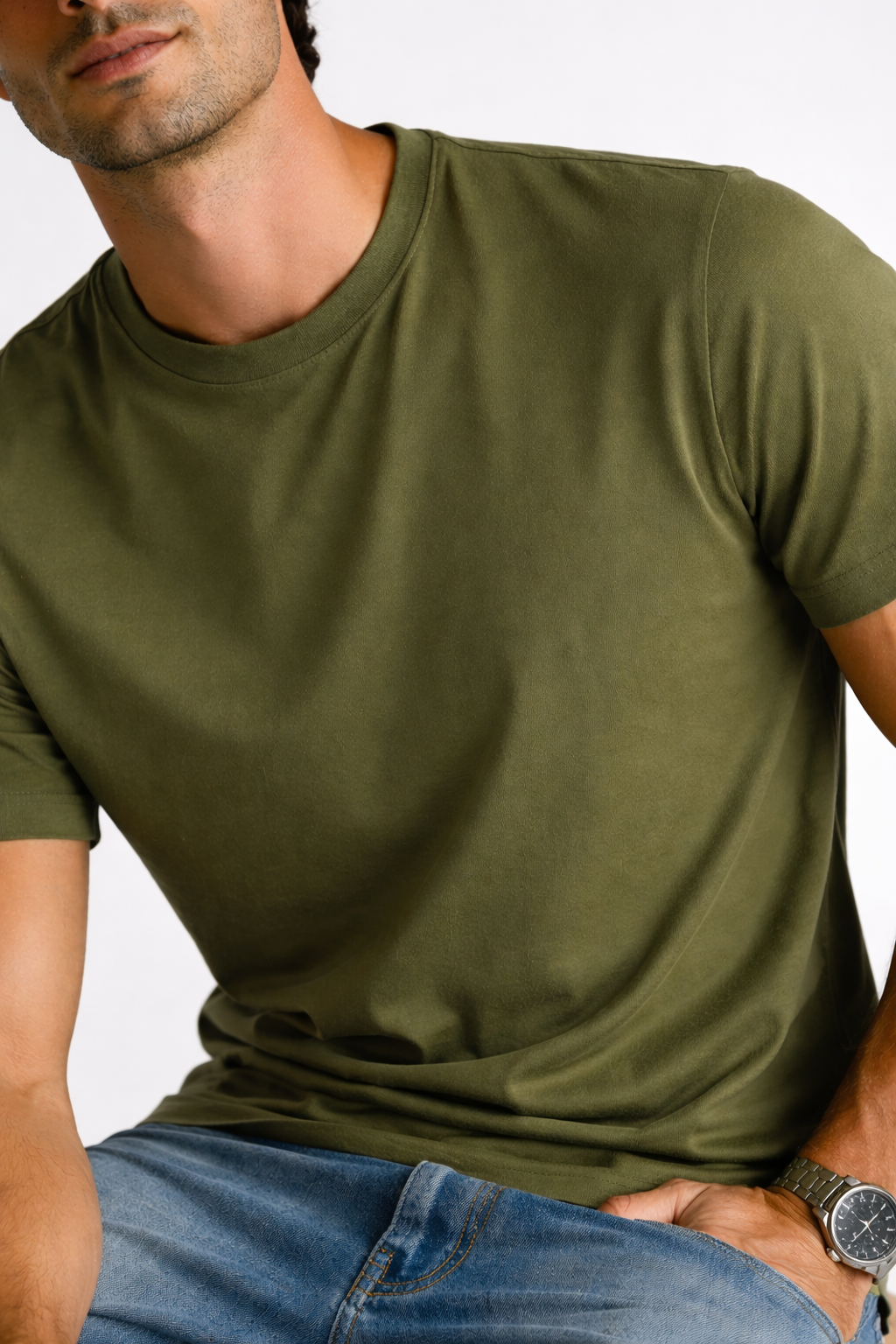 Snubby Core Tee - 100% Cotton | Soft & Breathable