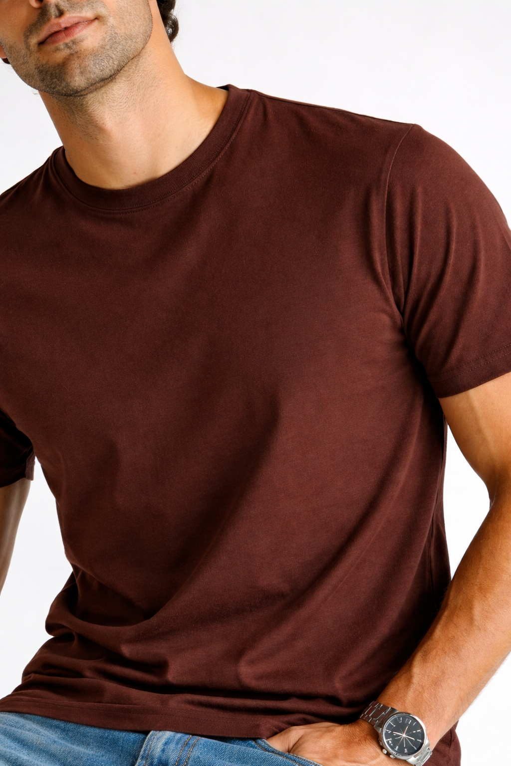 Snubby Core Tee - 100% Cotton | Soft & Breathable