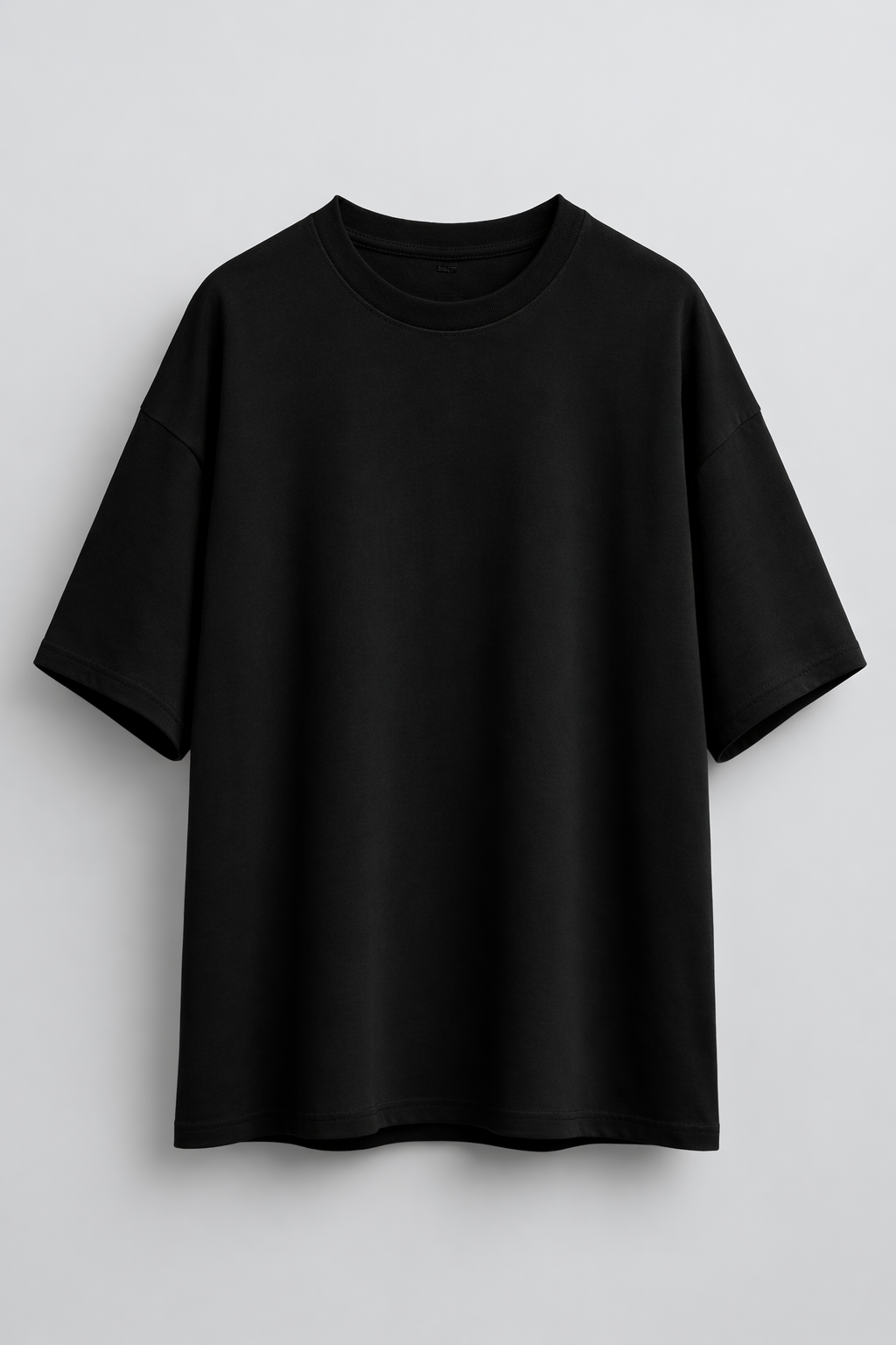 Snubby Oversized Tee - Cotton Lycra | Relaxed Stretch Fit