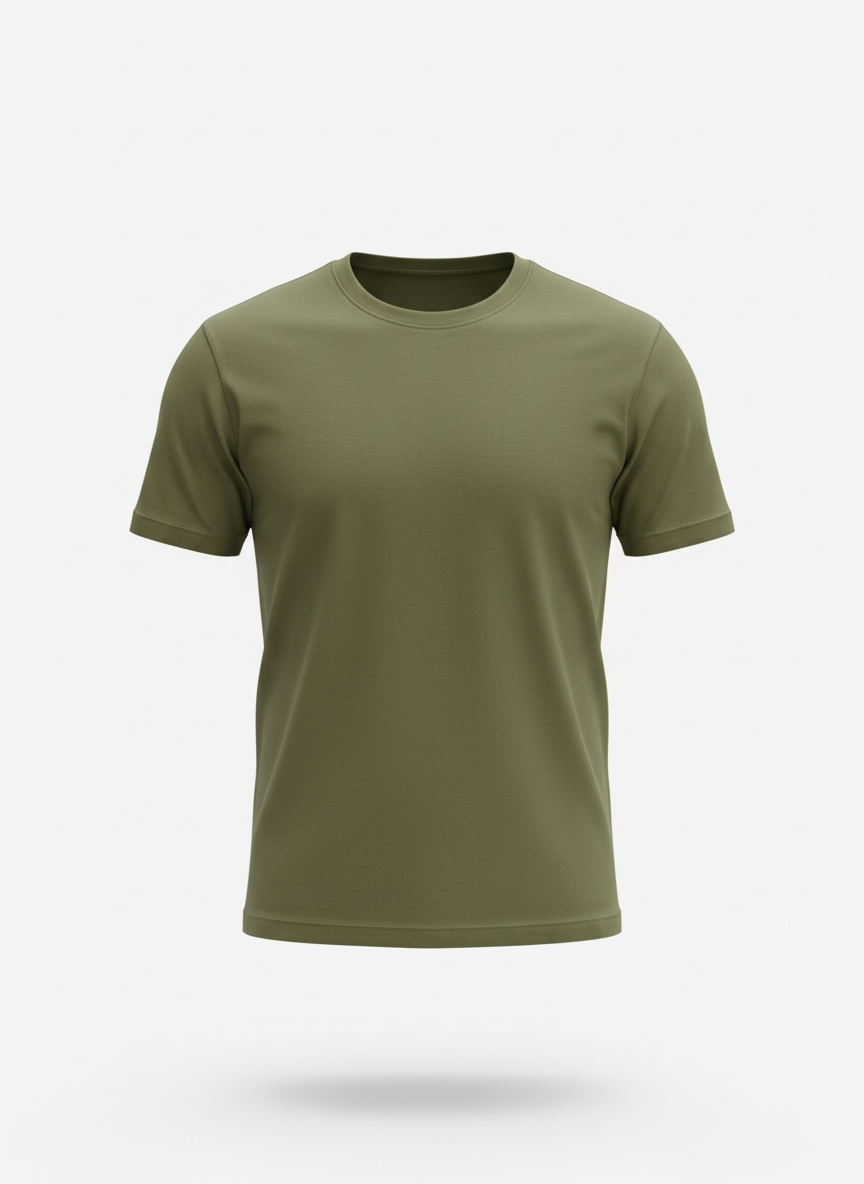 Snubby Core Tee - 100% Cotton | Soft & Breathable