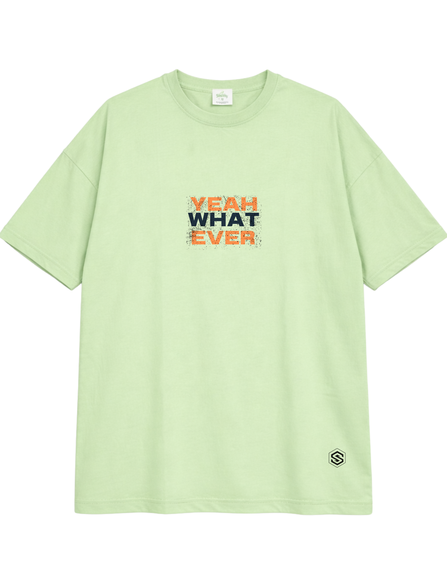 Snubby Oversized Tee - Cotton Lycra | Relaxed Stretch Fit